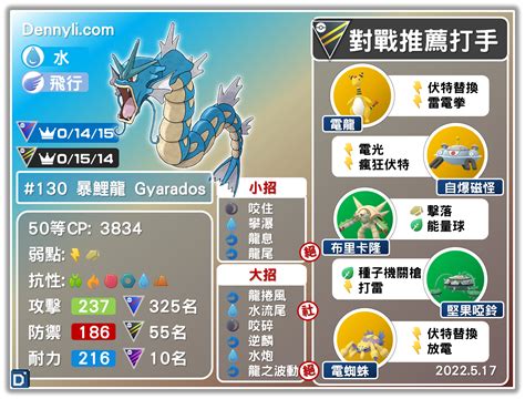 離龍|【Pokemon GO】暴鯉龍｜水與飛行系寶可